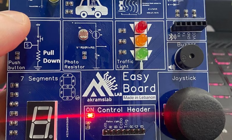 "EasyBoard".. من الكورة النخلة إلى العالمية: براءة اختراع تعليمية